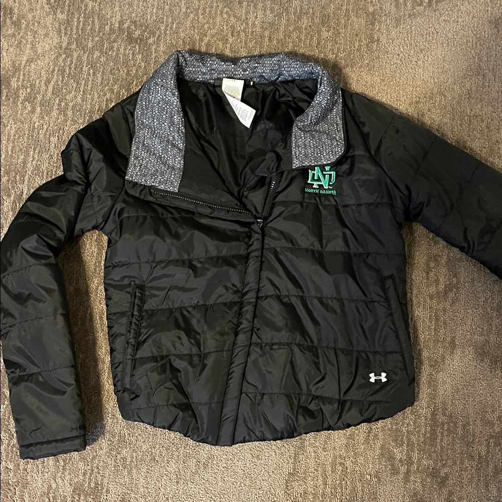 Under Armour Women’s Black University of North Dakota Puffer Jacket